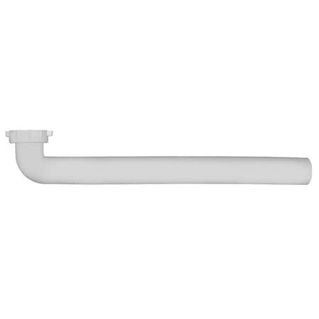 Jones Stephens 1-1/2in. x 16in. White Plastic Slip Joint Waste Arm P37016